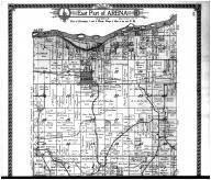 Arena Township - East, Avoca - Above, Iowa County 1915